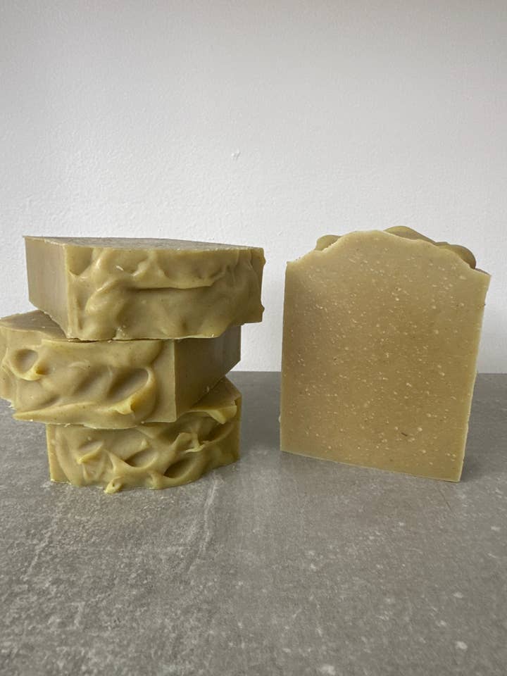 Organic Celery & Litsea Soap Bar for wholesale by Soapmaid Australia