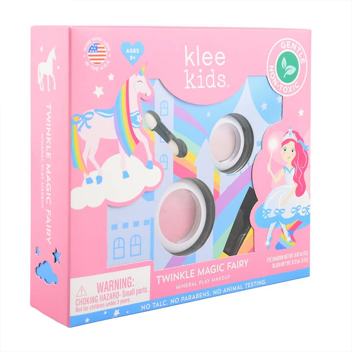 Klee Naturals – Maquilhagem - Crianças por atacado – Kit de Maquiagem Infantil Twinkle Magic Fairy - Klee Kids 2 Peças1