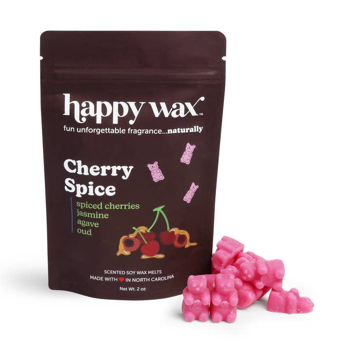 Cherry Spice Wax Melts - Sample Pouch (2 oz) for wholesale by Happy Wax