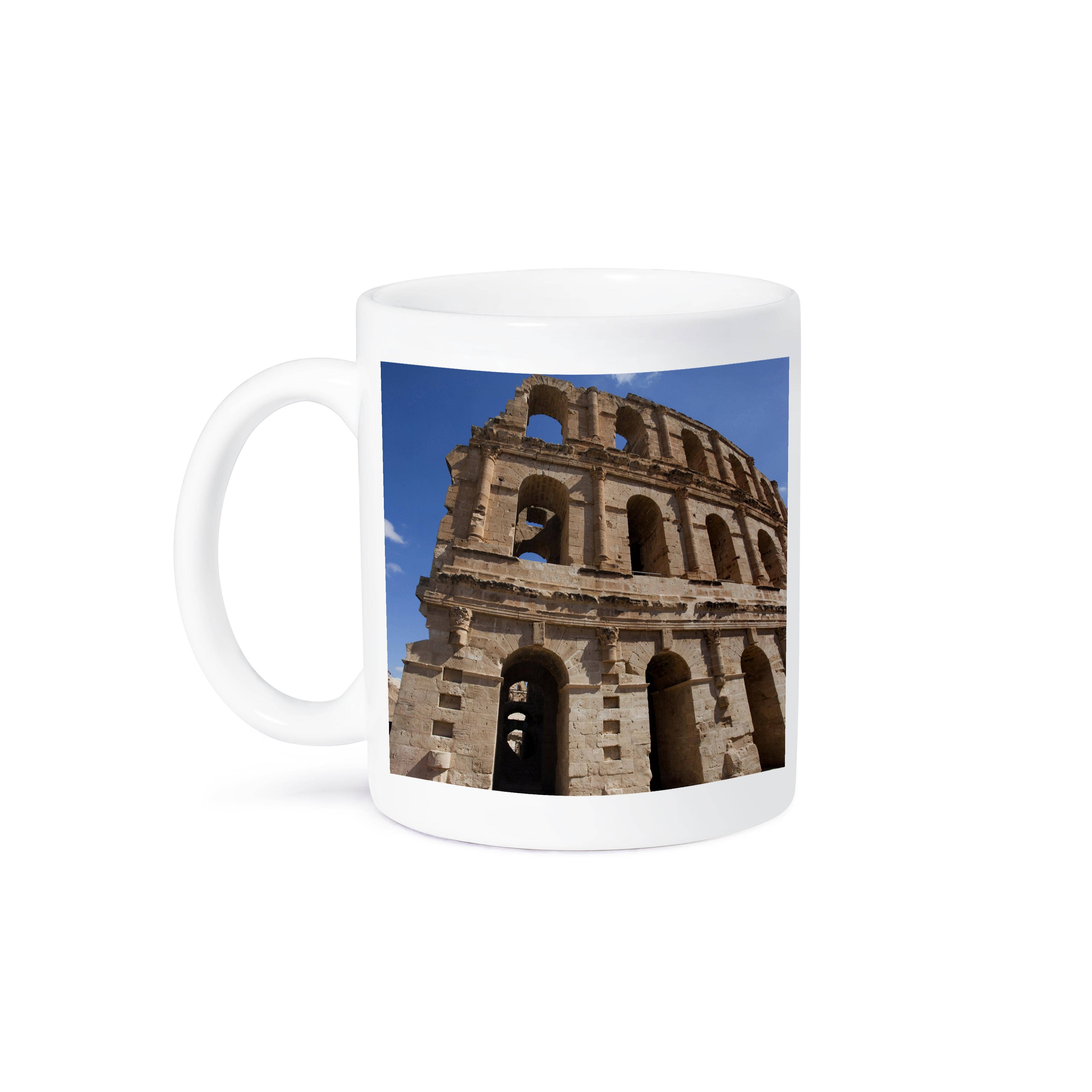 3dRose - Wholesale Coffee Mug - 3dRose, Tunisia, El Jem, Colosseum, Ancient Architecture-AF47 WBI0251 - Walter Bibikow, Mug8