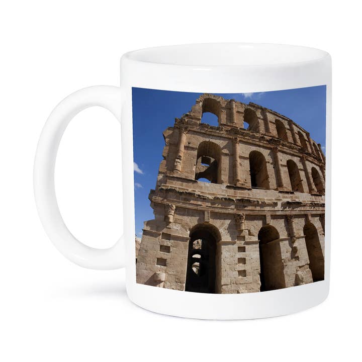 3dRose - Wholesale Coffee Mug - 3dRose, Tunisia, El Jem, Colosseum, Ancient Architecture-AF47 WBI0251 - Walter Bibikow, Mug8