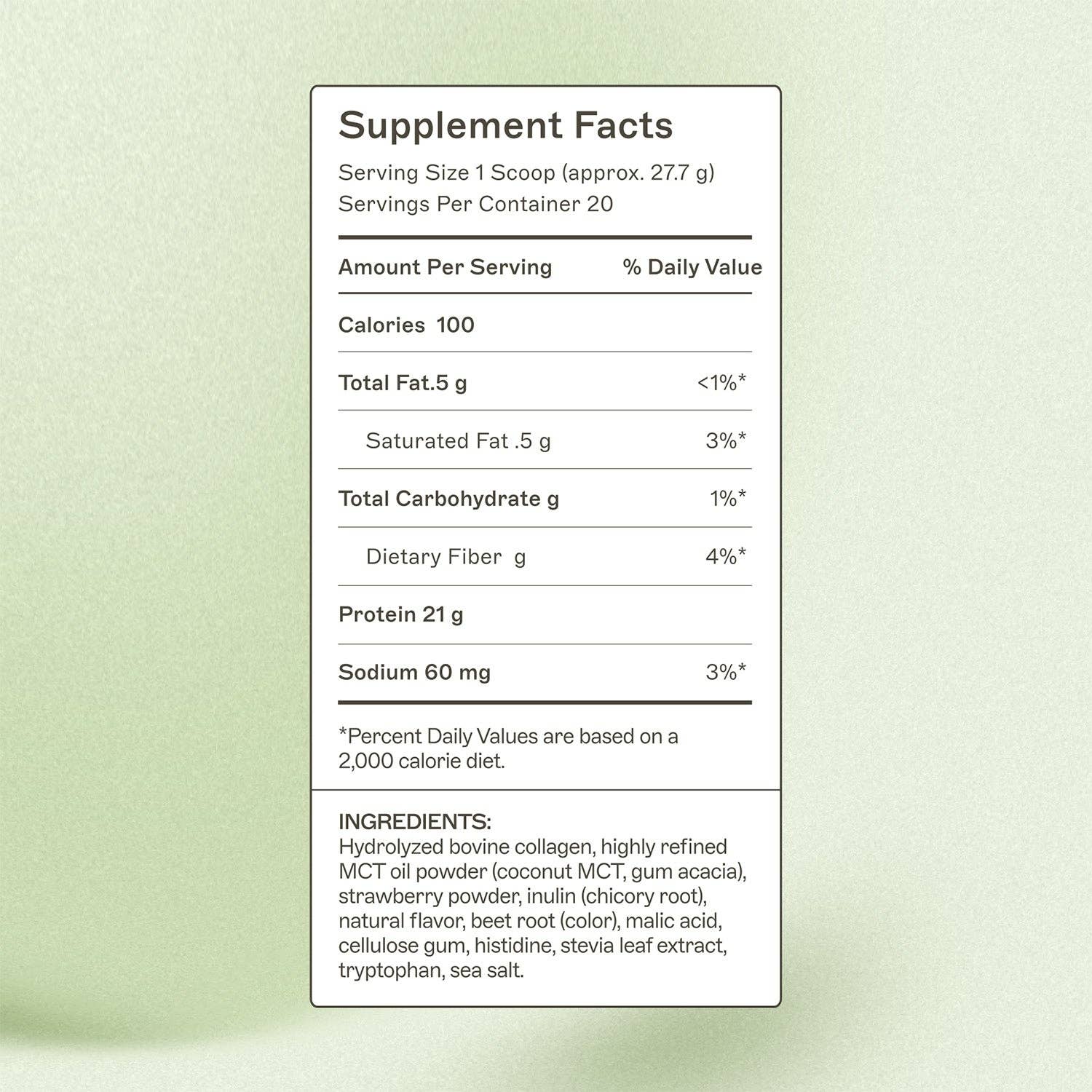 AMMD™ by Amy Myers MD® – wholesale Protein/superfood powder – Paleo Protein - Strawberries & Cream1