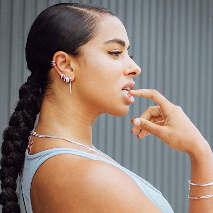 Scream Pretty - Recycled Sterling Silver Jewellery - Wholesale Huggie Earrings - Super Chunk Huggie Earrings4