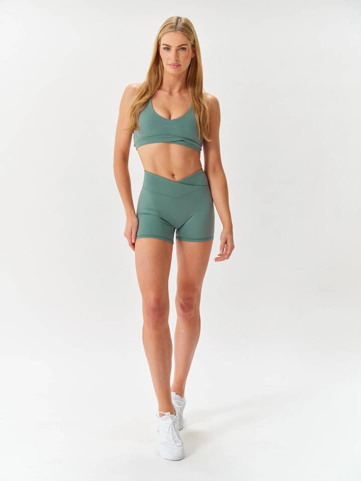 Seafoam V-Sculp Short for wholesale by Revyve Active