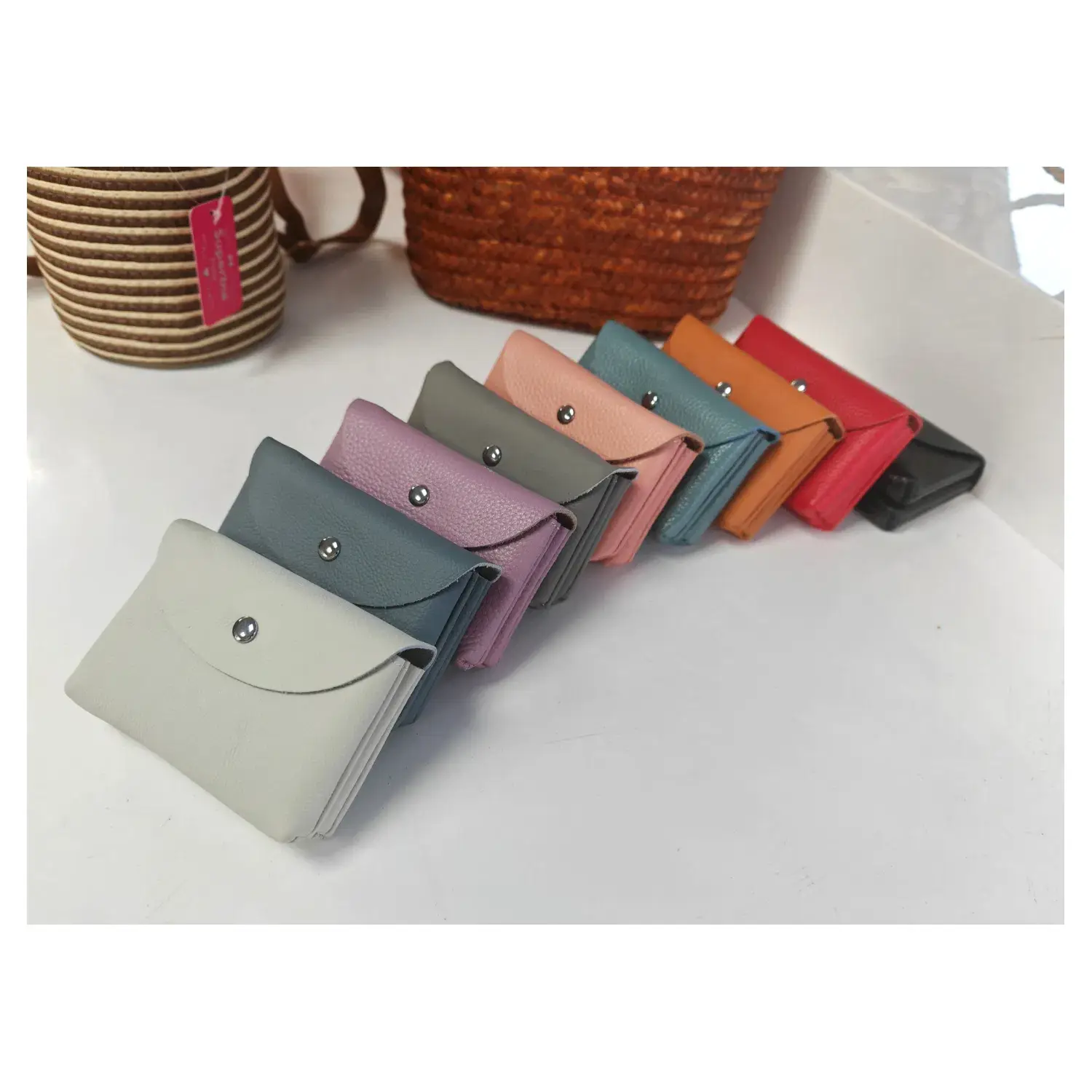 Superbia - Wholesale Coin Purse - Women's - Real Leather 2 Compartment Cardholder Coin Purse8