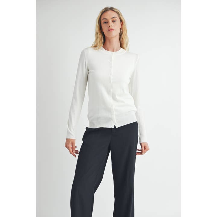 CARDIGAN MIT KNOPFLEISTE für den Großhandel von FUN2FUN