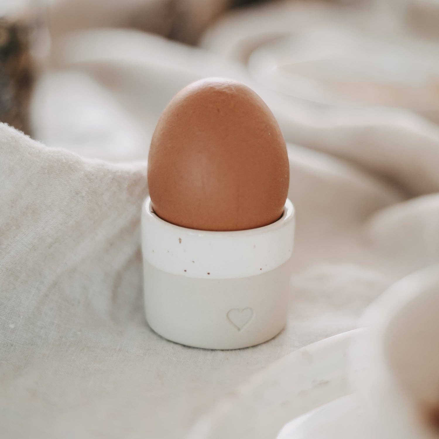 Eulenschnitt - Vente Coquetier - Coquetier en terre cuite cœur (lot de 6 pièces)6