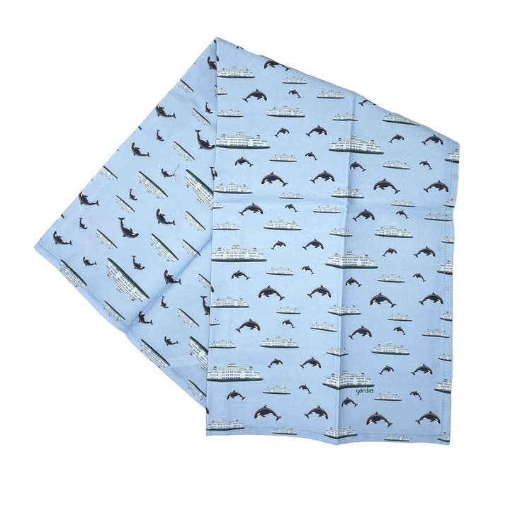 Yardia - Wholesale Tea Towel - Ferry Tea Towel - Organic Cotton Kitchen Towel2