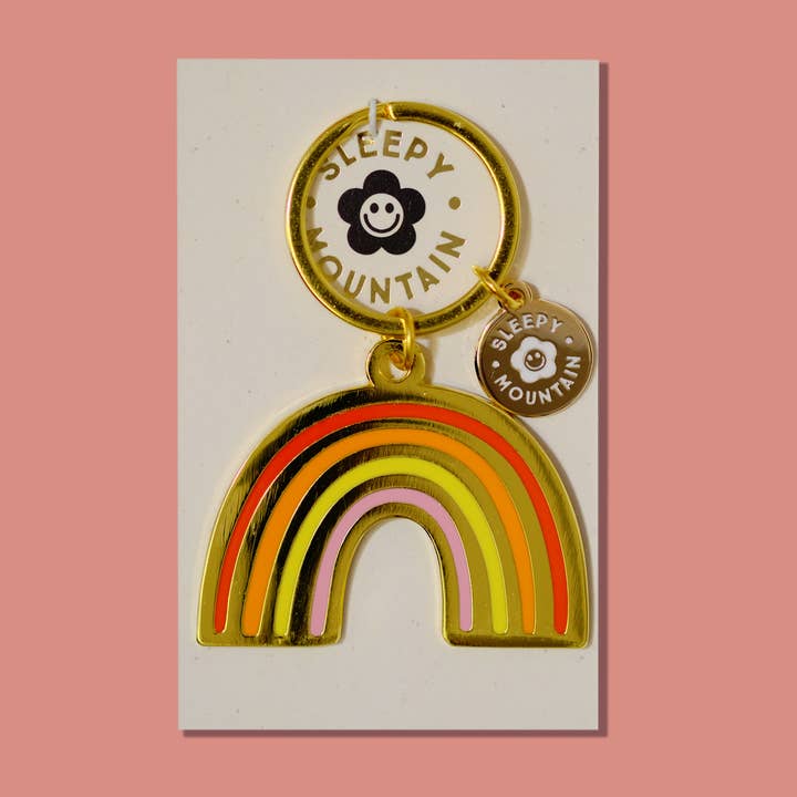 Regenbogen-Schlüsselanhänger für den Großhandel von Sleepy Mountain