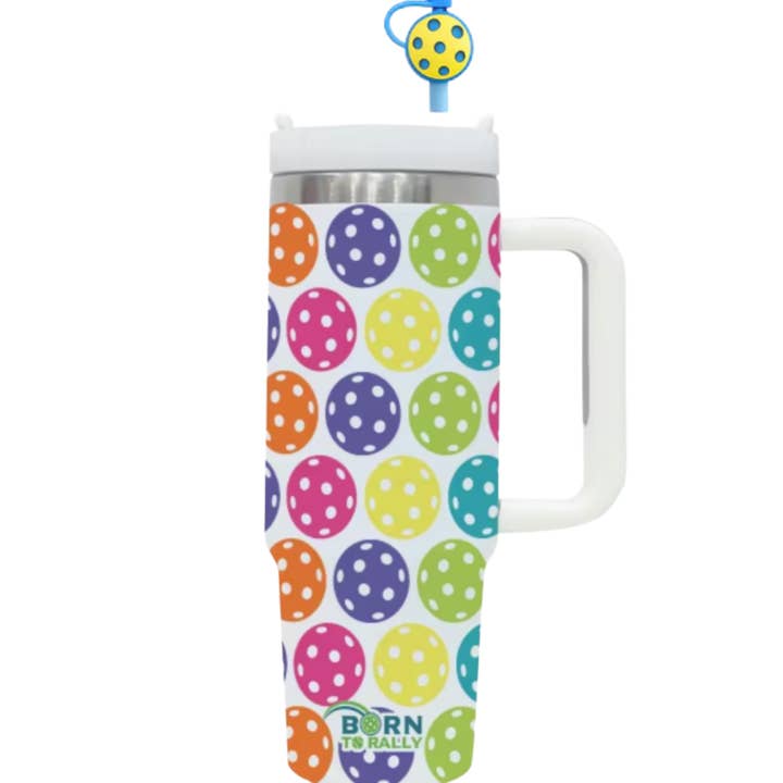 Gobelet 30oz Balles de Pickleball pour la vente par Born to Rally