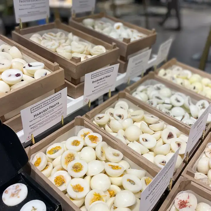 Amber Hue Candles – wholesale Wax melt – Top up - Pick & Mix your own botanical wax melts  16