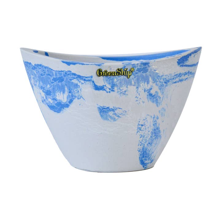 Greenship Small Decorative Plant Pot, L.5.1"xW.3.7"xH. 3.4" for wholesale by Greenship Garden USA