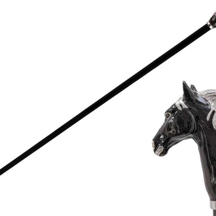 ba K45ne - Black Horse Stick for wholesale by PASOTTI