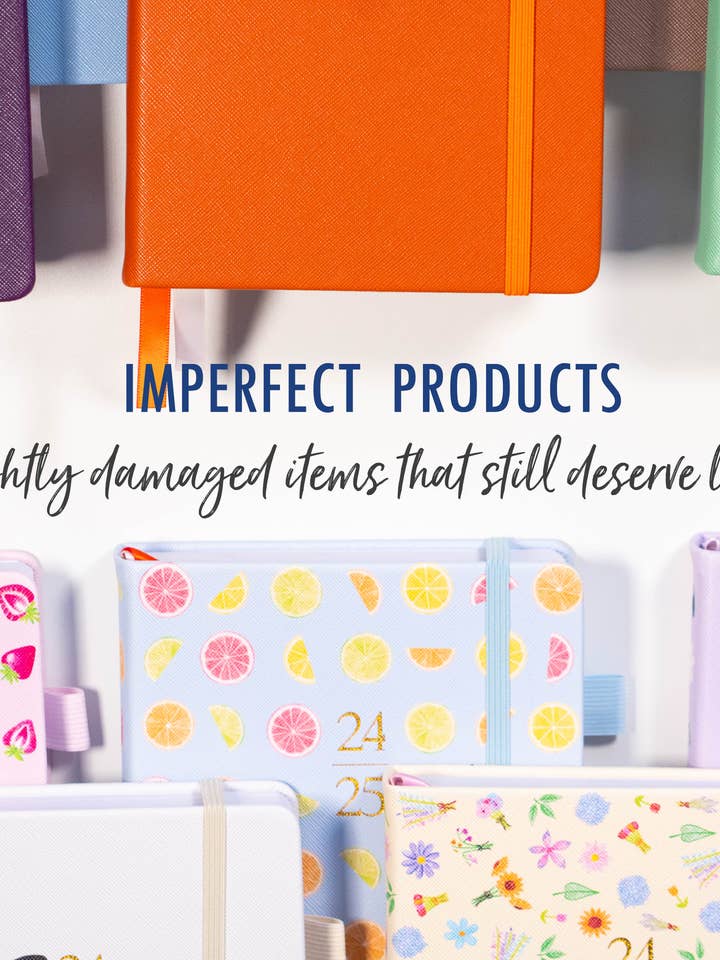 Imperfect Products for wholesale by Linda Tong Planners