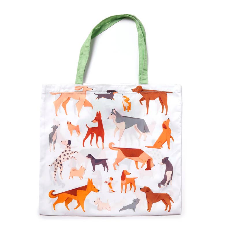 Puckator EU - Wholesale Grocery/Shopping Bag - Foldable Reusable Shopping Bag Barks Dog3