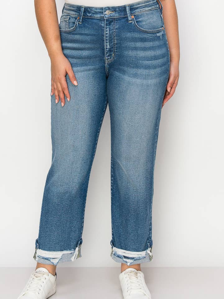 ARTEMIS VINTAGE - Wholesale Jeans - Women's - PLUS SIZE - HIGH RISE STRETCH JEANS