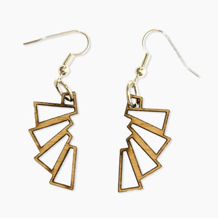 Pendientes madera Geometric para venta al por mayor de Desired-Design