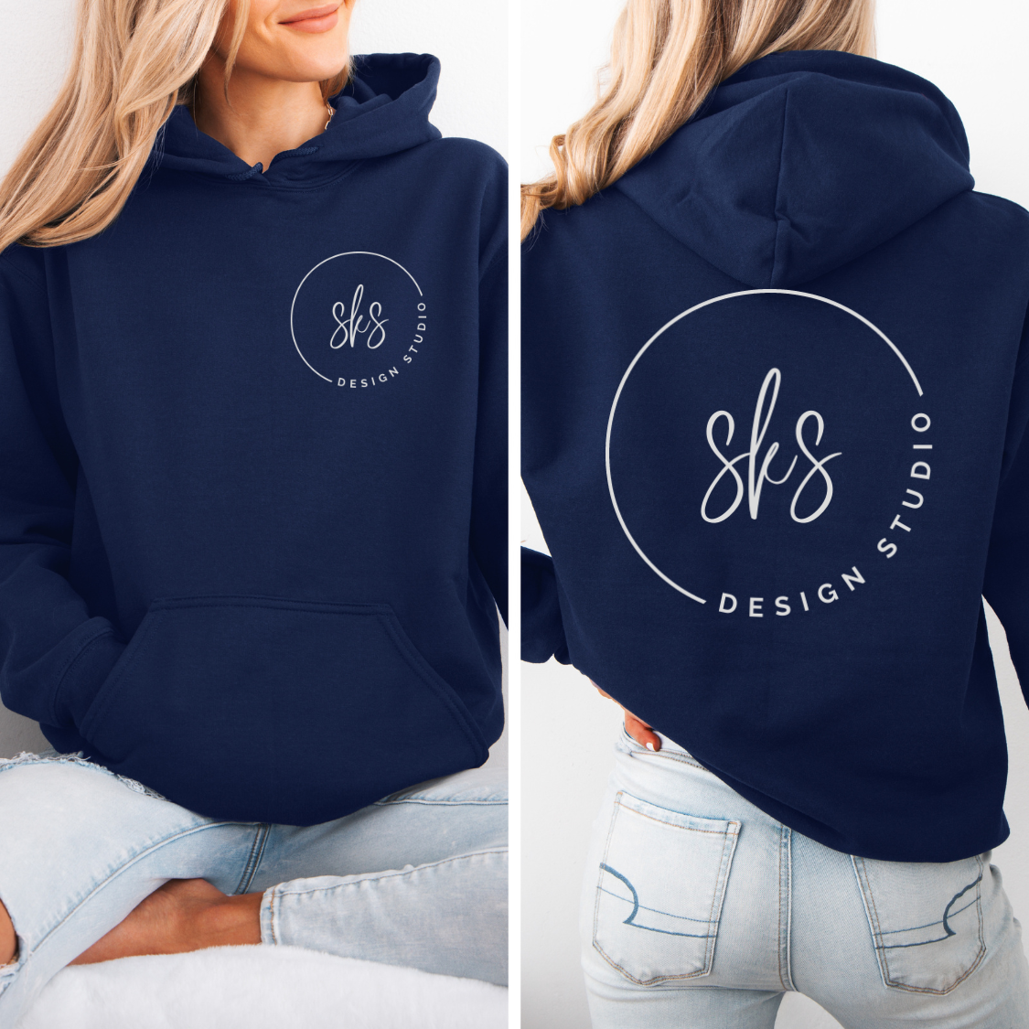 SKS Design Studio - Wholesale Hoodie - Unisex - CUSTOM LOGO | Unisex Hoodie Sweatshirt [GILDAN]2