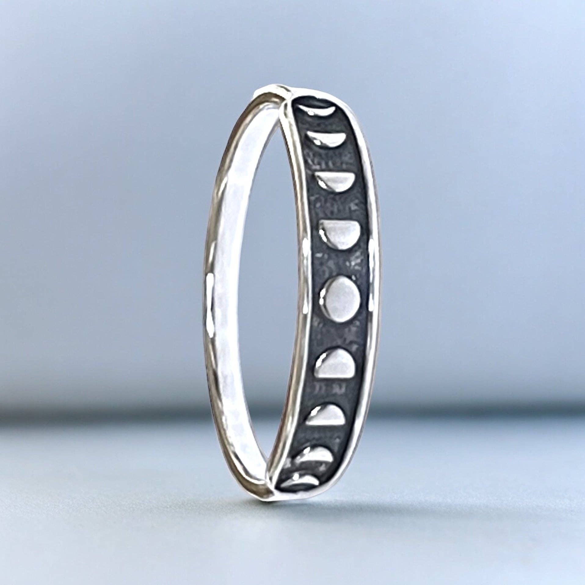 Anello Fascia In Argento Unoaerre Fasce Di Luce | - La - Foto 2