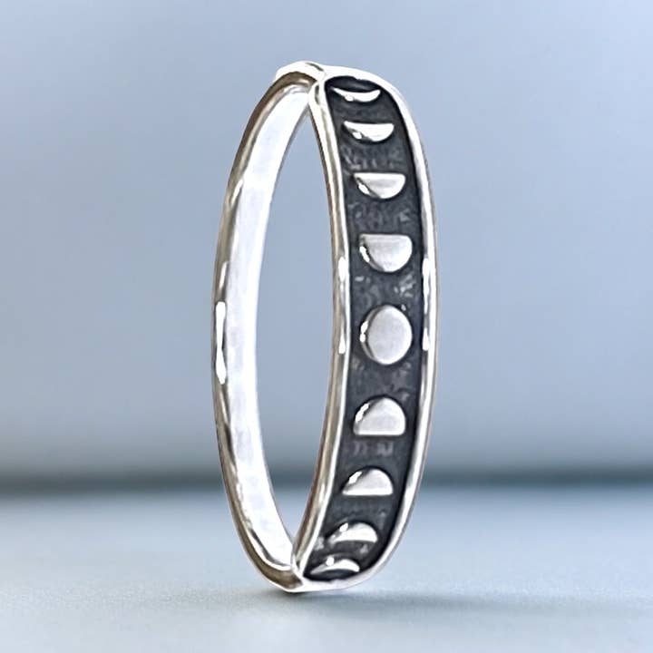 Anello Fascia In Argento Unoaerre Fasce Di Luce | - La - Foto 2