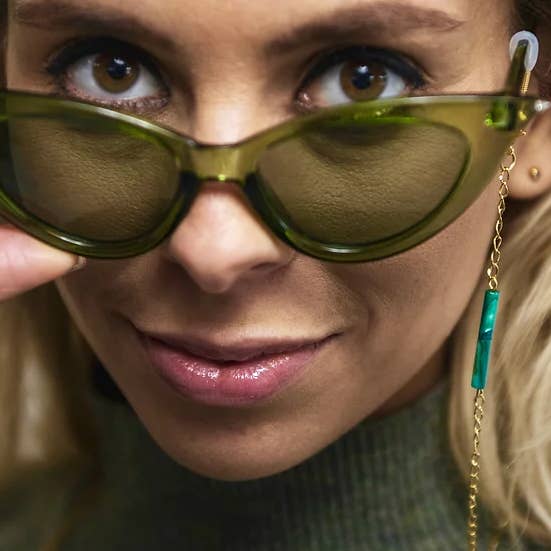 A-Cords - Wholesale Sunglasses/Eyeglasses Strap - Women's - Eyeglass cord shell Aukena1