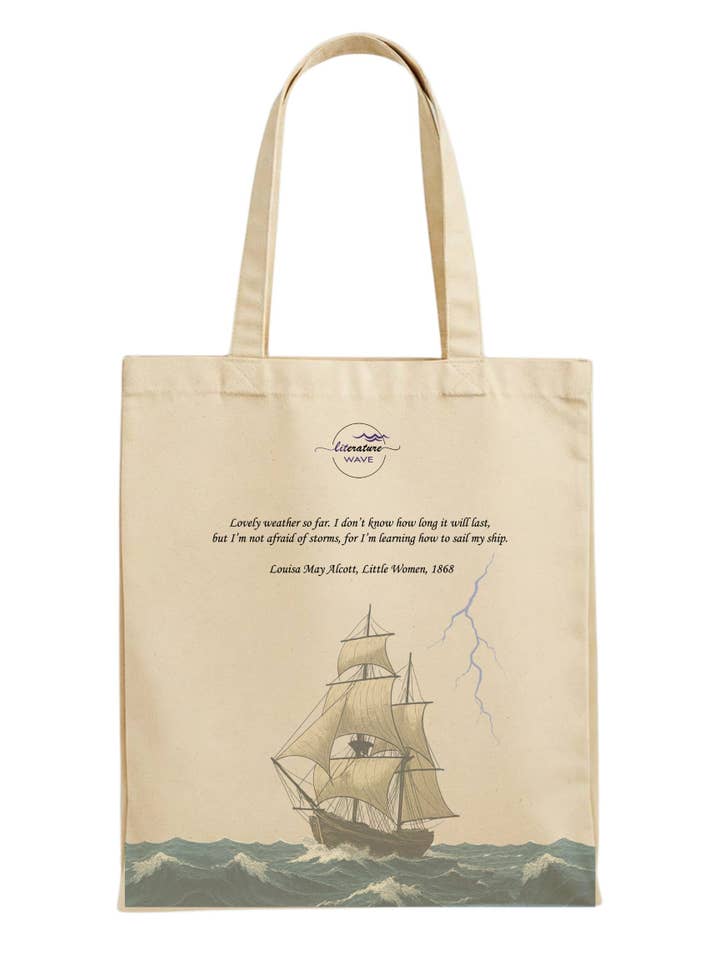 Literary Canvas Tote Bags for Bookstores & University Shops for wholesale by LitWave