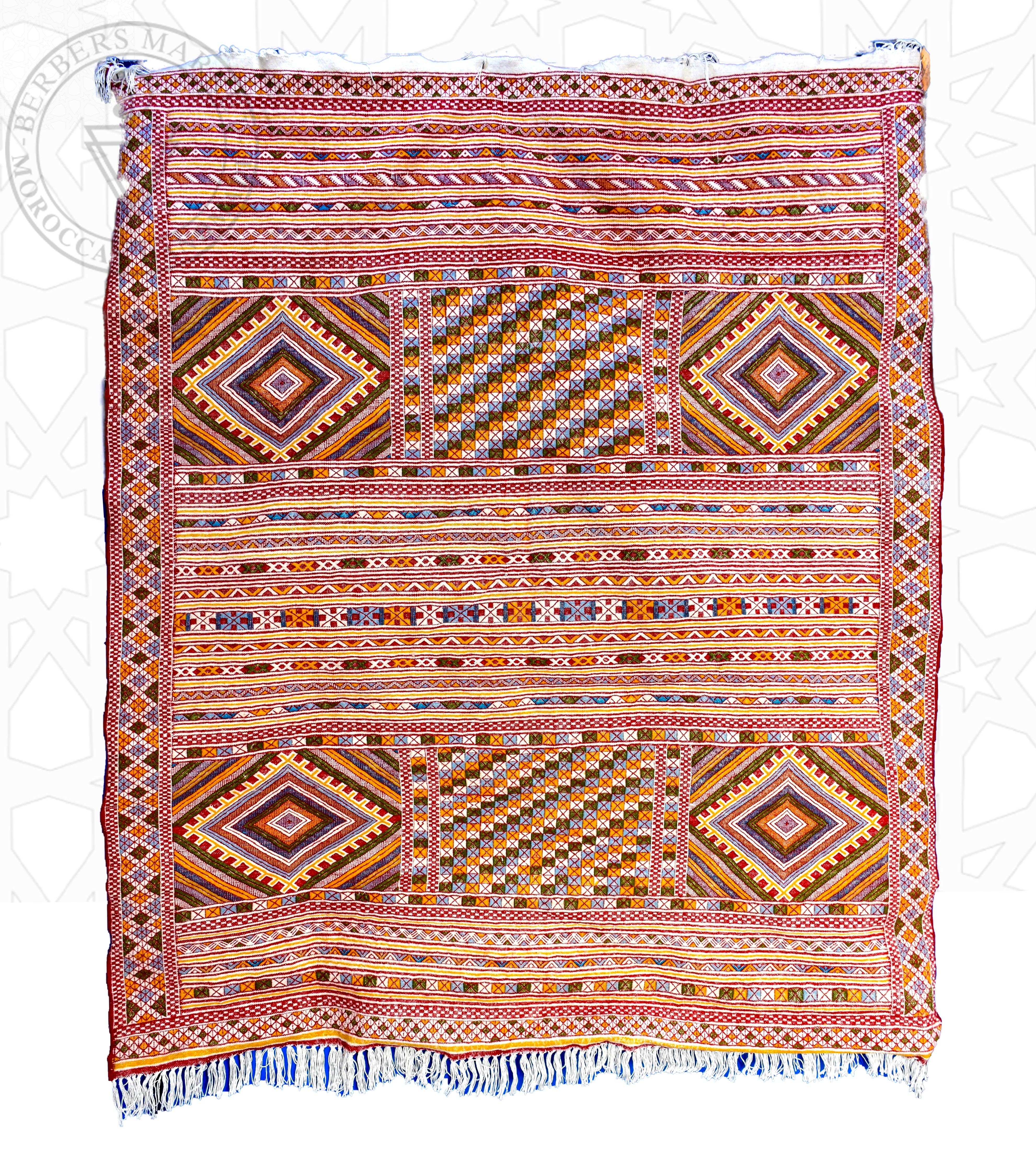 Berbers Market - Vendita all'ingrosso Tappeto - Tappeto marocchino kilim flatweave0