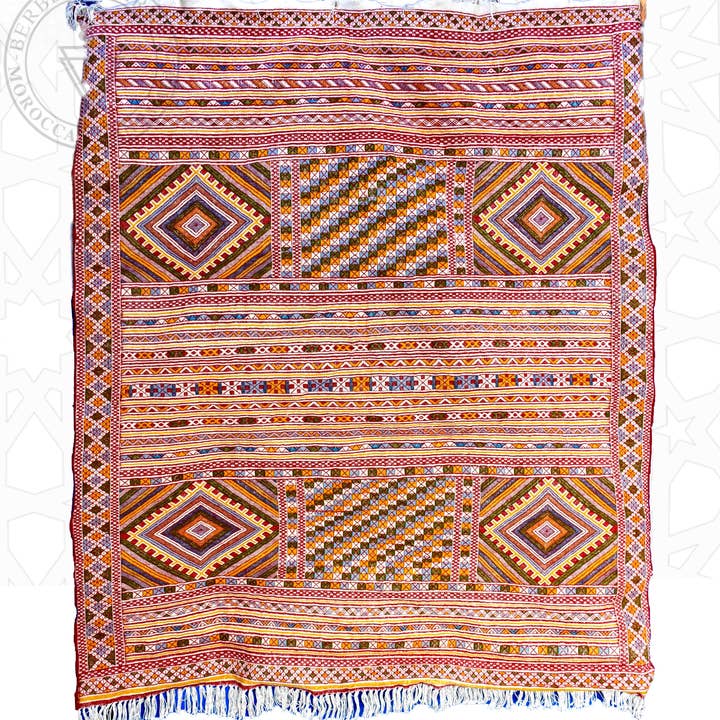 Berbers Market - Vendita all'ingrosso Tappeto - Tappeto marocchino kilim flatweave