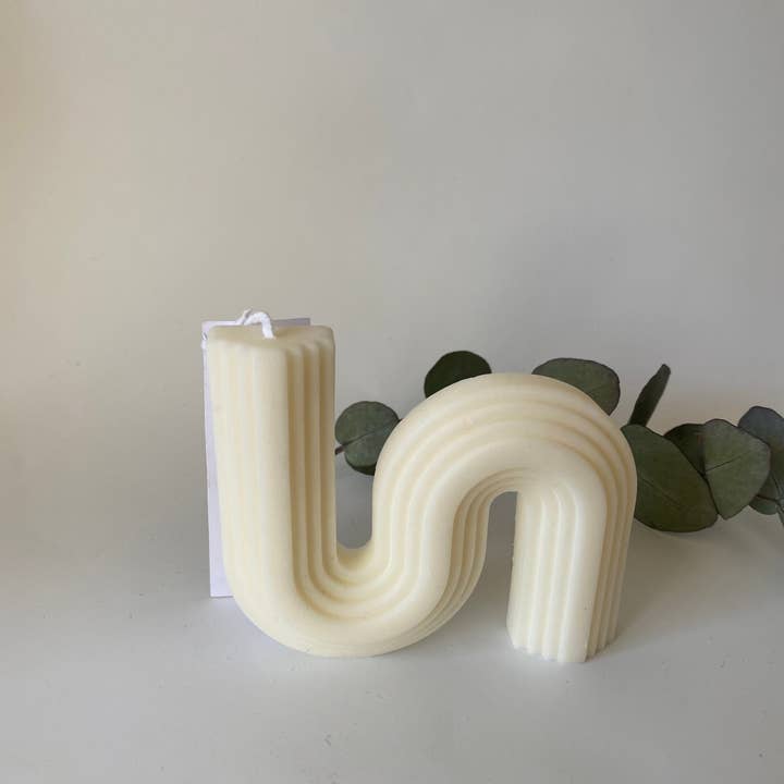 Waveline - Handmade Sculptural Soy Candle and other Purchase Wholesale poundline. Free Returns & Net 60 Terms on Faire trending on Faire.