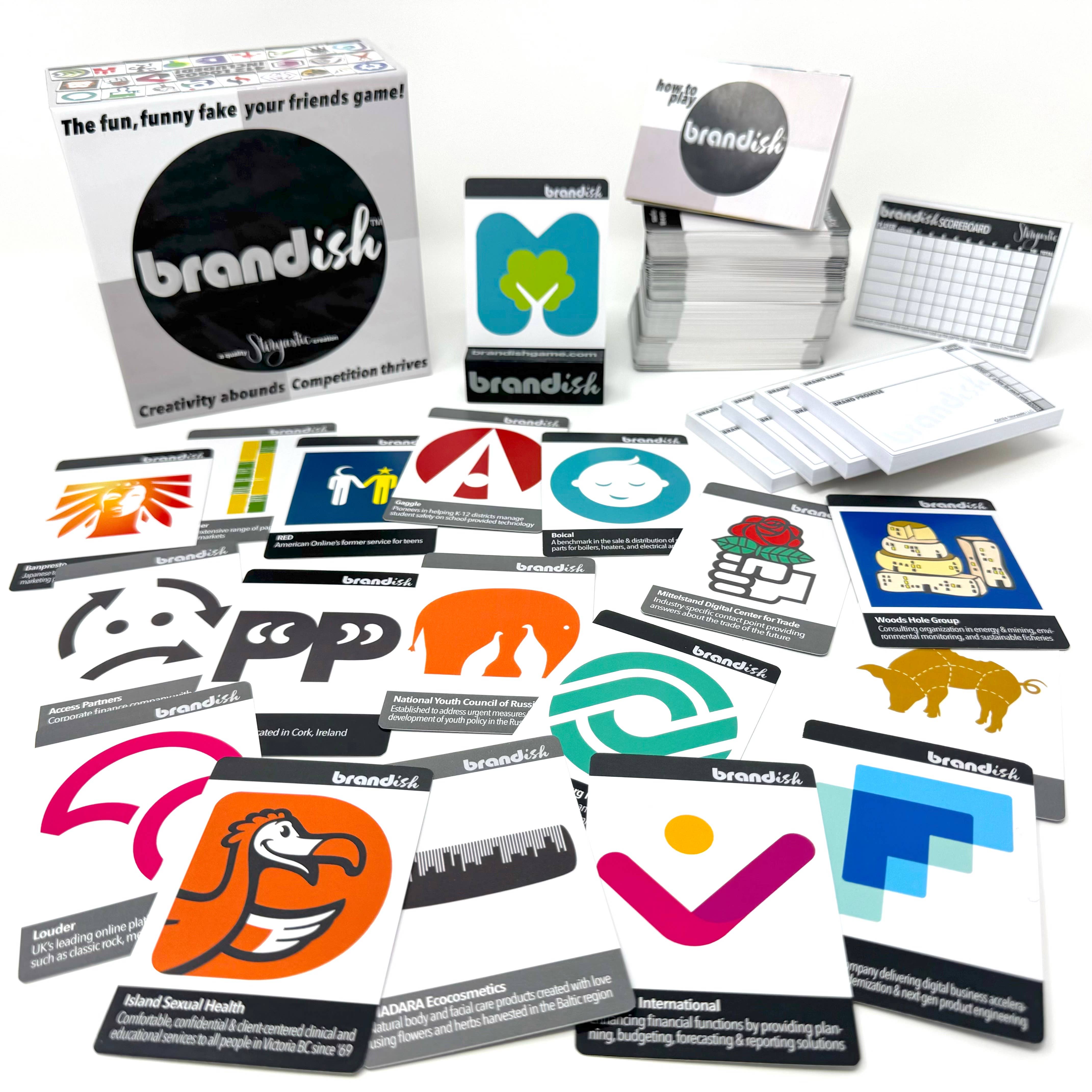 Storyastic - Wholesale Card Game - Brandish: The Fun & Funny Fake Your Friends Game1