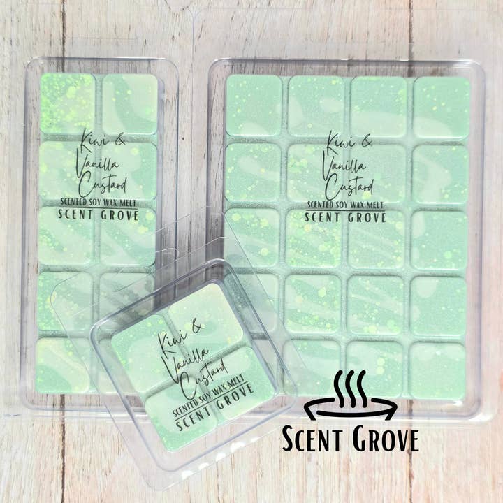 Scent Grove - Wholesale Wax melt - Kiwi & Vanilla Custard soy wax melt3