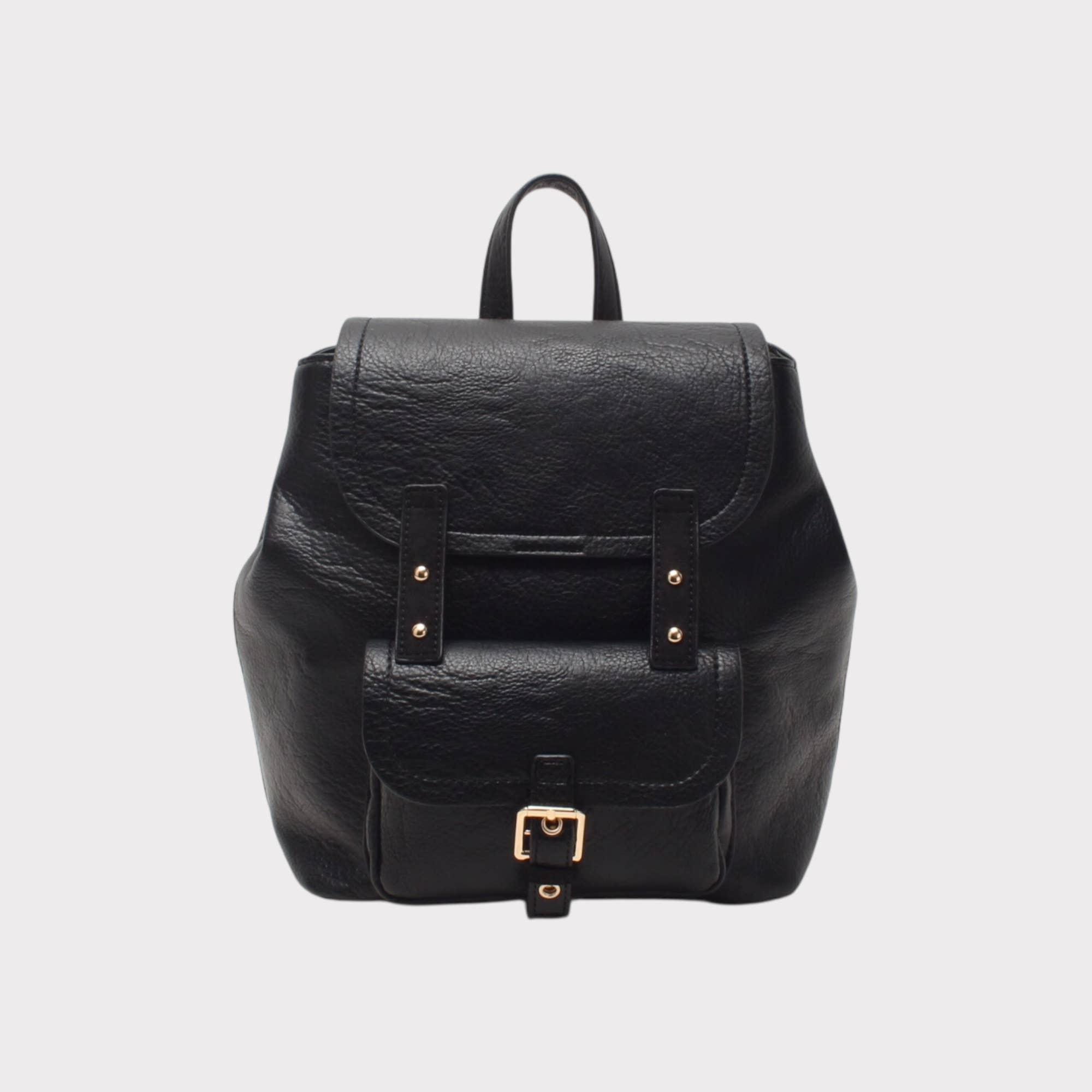 BESTINI - Wholesale Backpack - Women's - Small backpack, magnetic clasp and zipper, with front pocket6