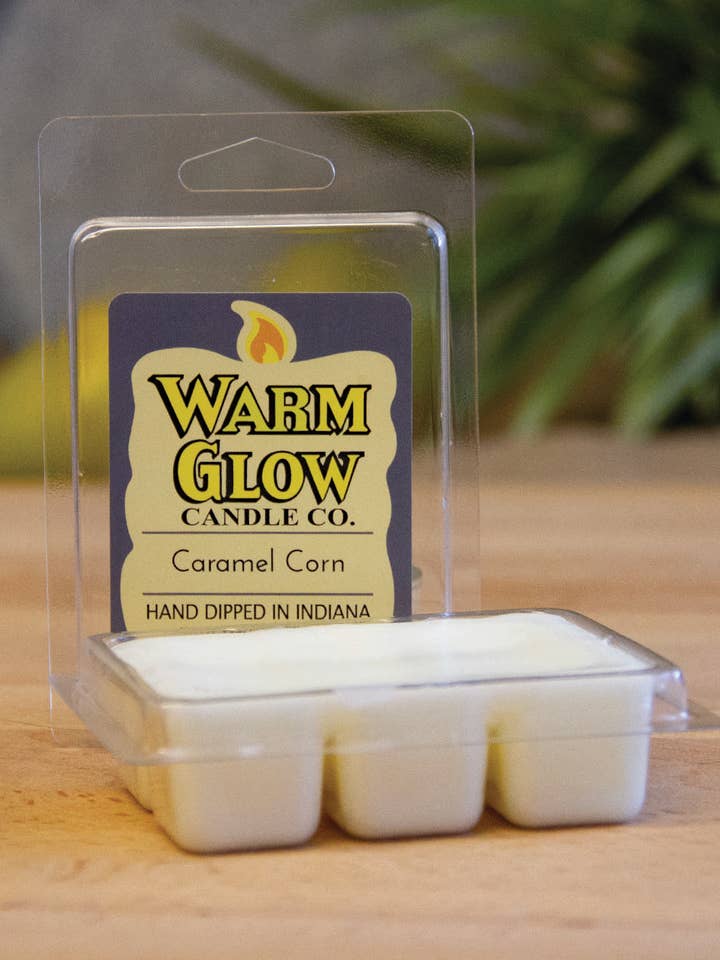 Caramel Corn Scented Melt for wholesale by Warm Glow Candle Company