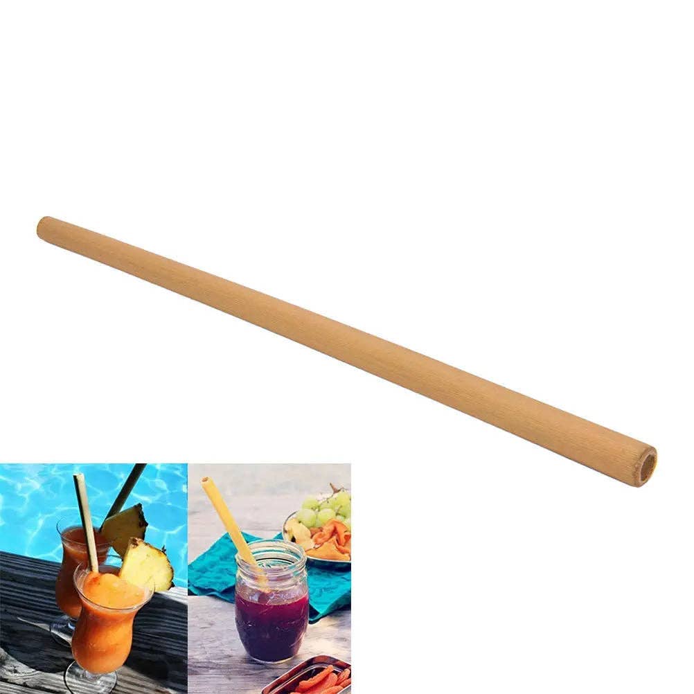 everythingbamboo - Wholesale Drinking straw - 5 PCs Bamboo Straw + Cleaning Brush Organic Reusable Daily Use Eco Friendly0