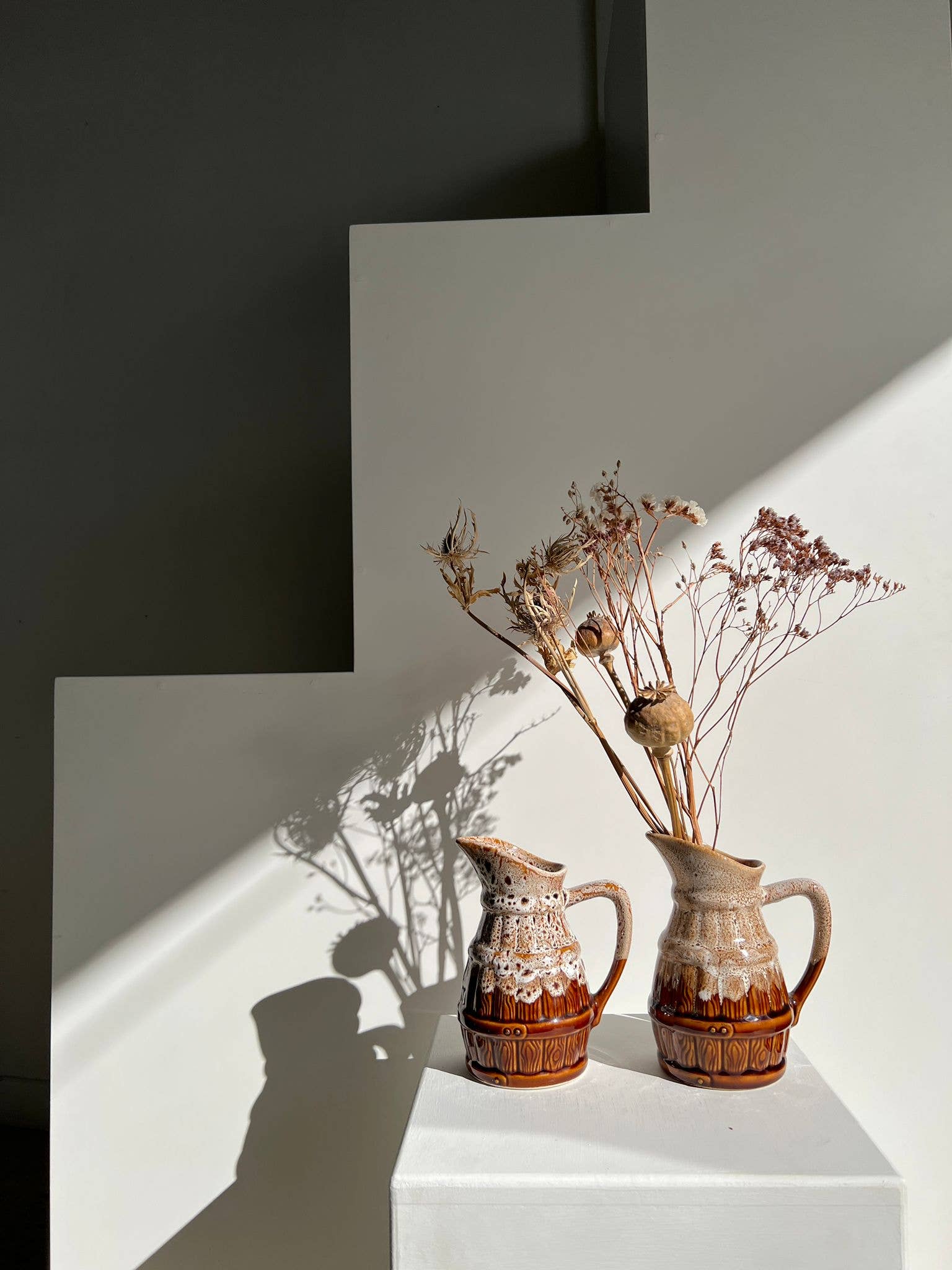 Office Objets – Objeto de mesa decorativo por atacado – Pequena jarra decorativa cerâmica vidrada com motivo de barril de cerveja41