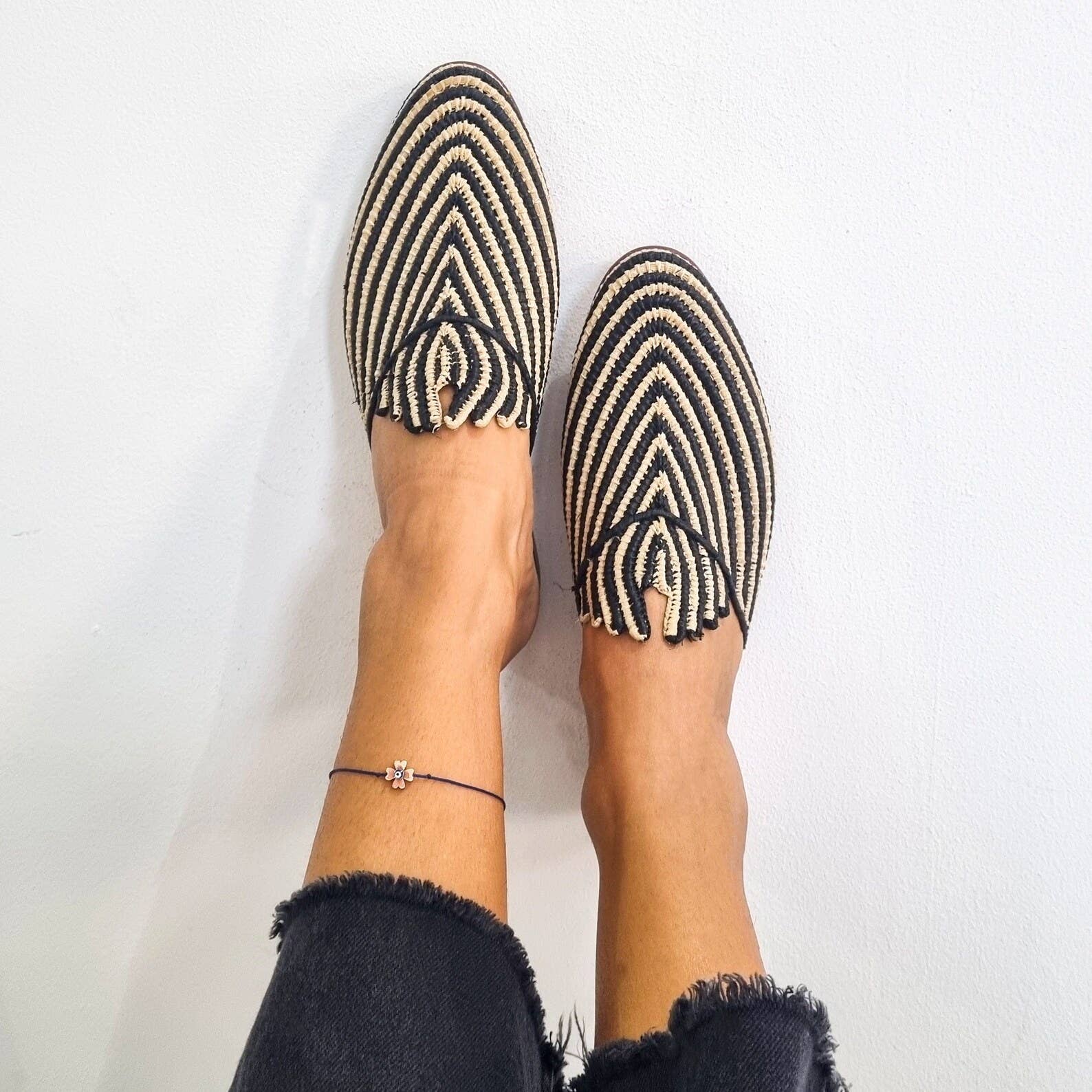 DarKech - Venta al por mayor Sandalias - Mujer - Sandalias de rafia hechas a mano para verano0