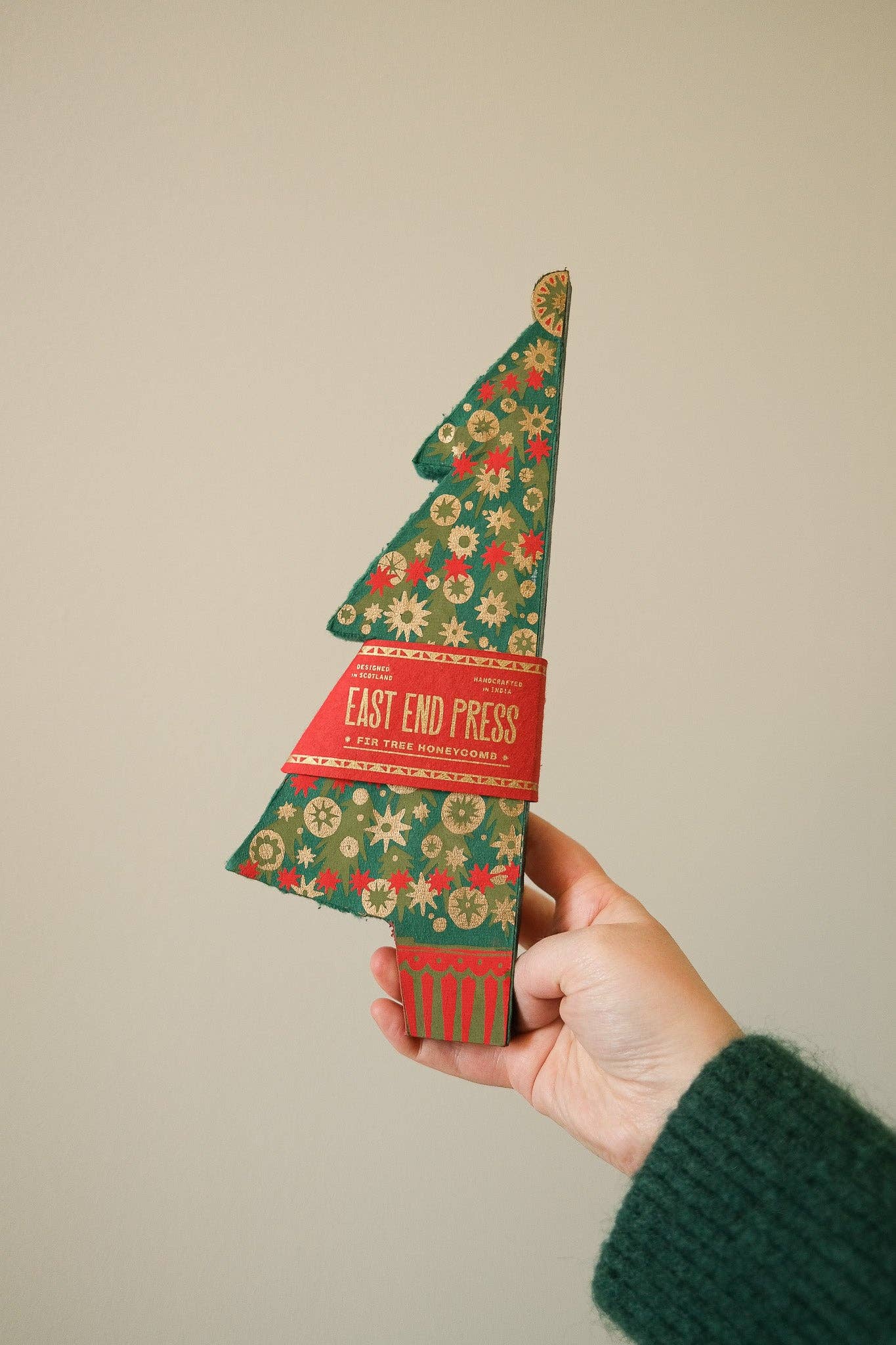 East End Press - Wholesale Christmas Decoration - Fir Tree Honeycomb7