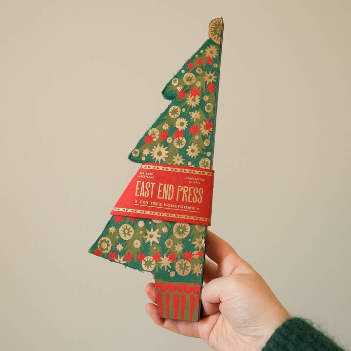 East End Press - Wholesale Christmas Decoration - Fir Tree Honeycomb7