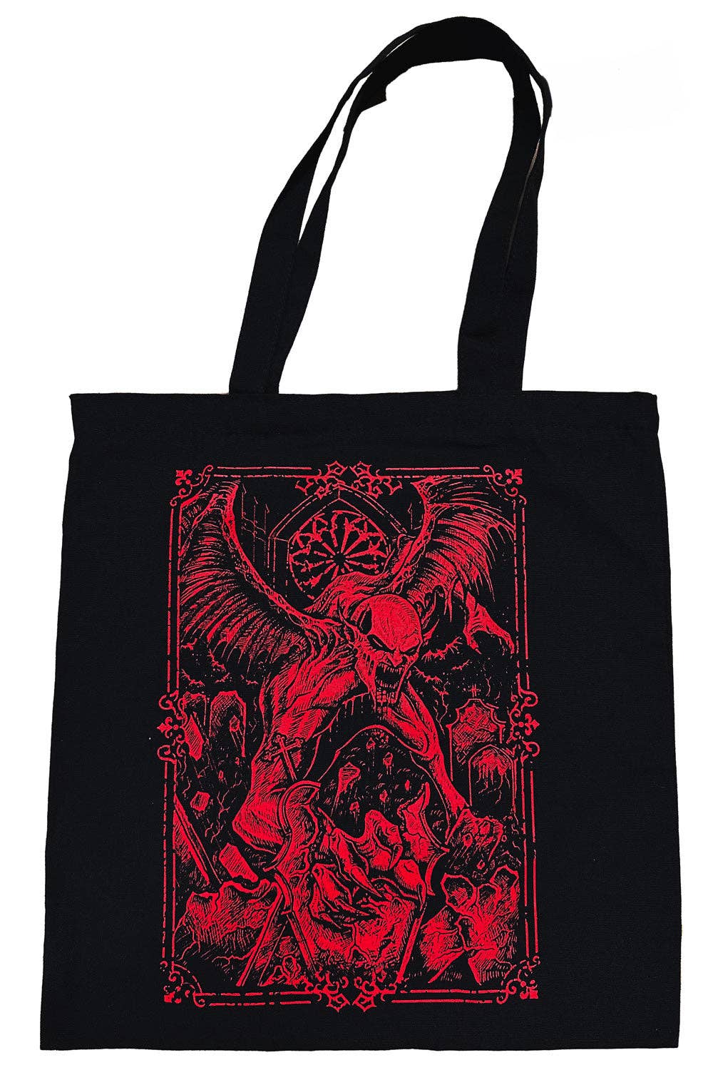 vampirefreaks - Vendita all'ingrosso Borsa tote - Unisex - Borsa Tote con Zip VampireFreaks3