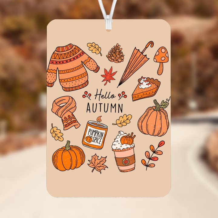 Fresador de aire reutilizable Autumn Vibes para venta al por mayor de Honey Designs