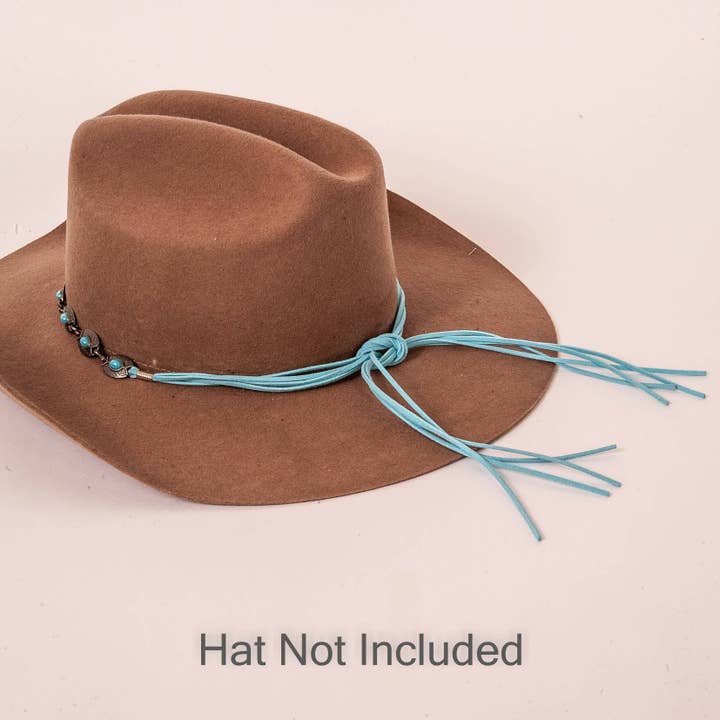 Blue Western Concho Hat Band - Style Nizhoni for wholesale on Faire3