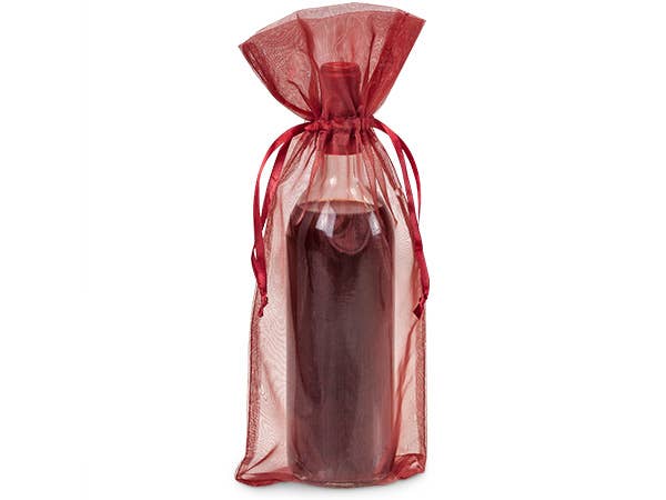 Nashville Wraps - Wholesale Wine Gift Bag - Wine Organza Bags2