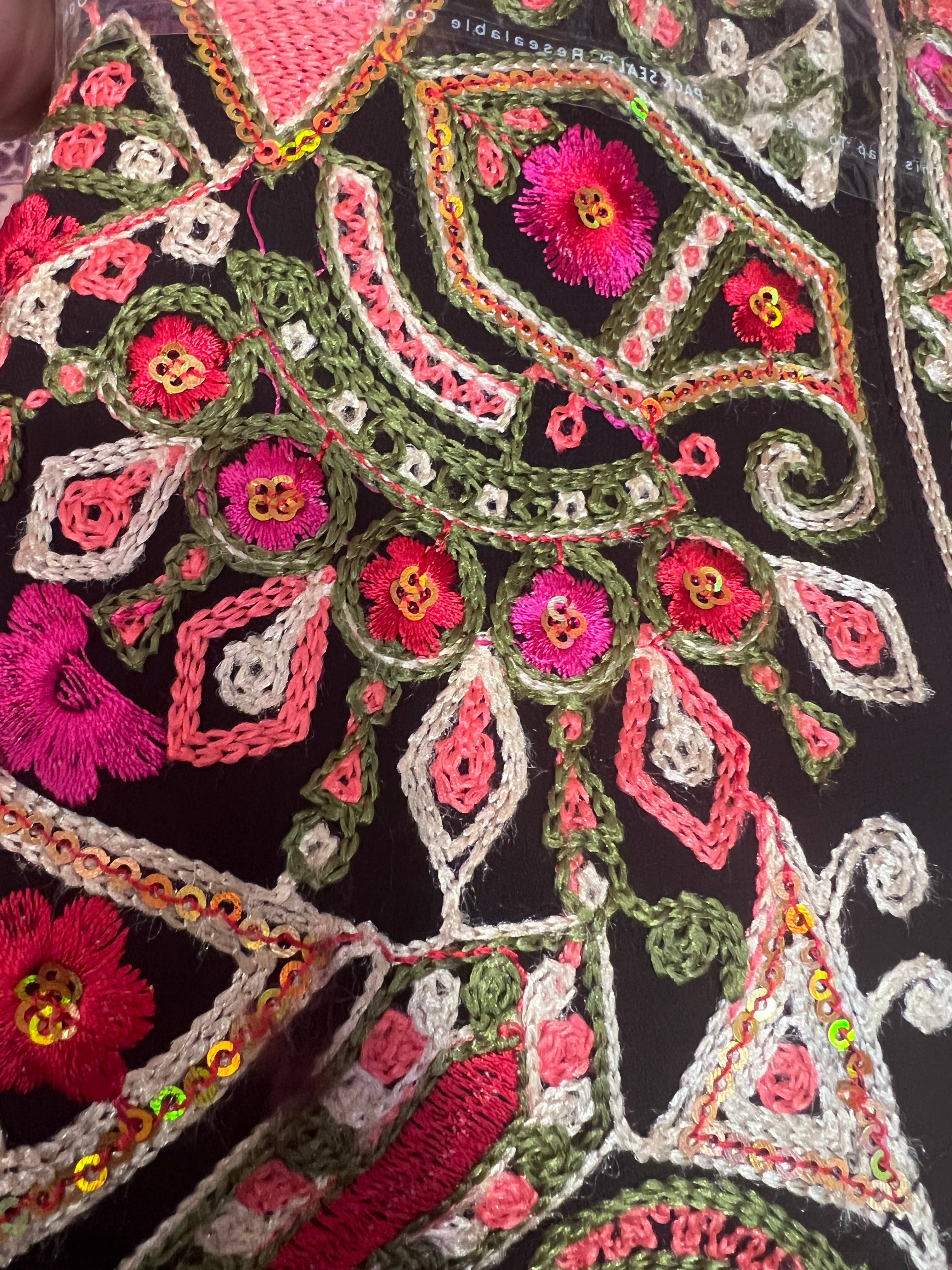 Kinomy - Vente Kimono – femme - Kimono de luxe en coton brodé, manteau pour femme, kimonos11