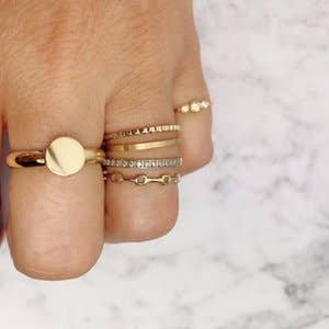 R641 del krystaller sort stål for engroshandel hos Charmin's Ringen