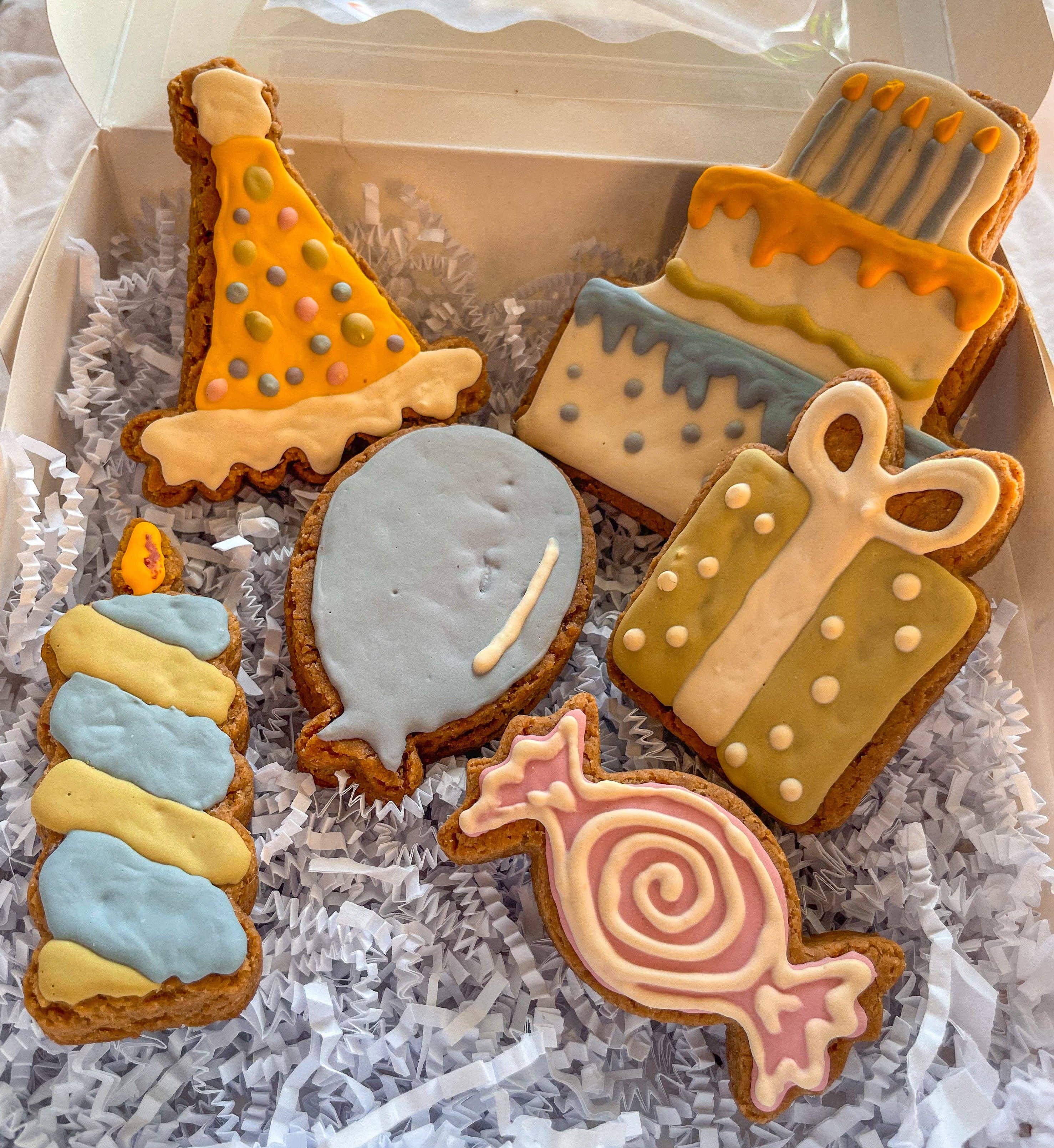 Big Head Barkery - Wholesale Pet Treats - Dog - 🎉 Party Time Peanut Butter Dog Cookies1