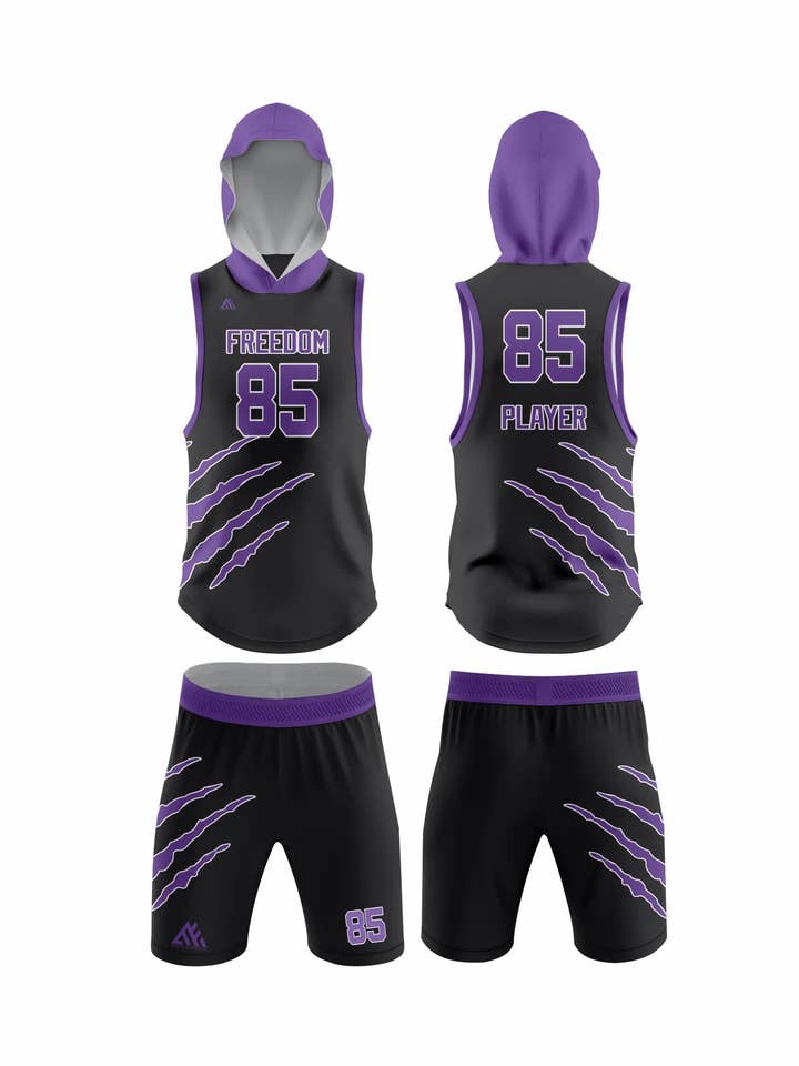 Custom Freedom 7v7 Flag Football Uniform for wholesale by Midfield Apparel LLC