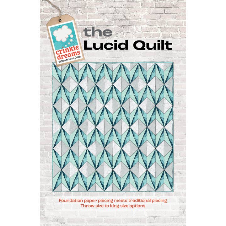 Crinkle Dreams - Wholesale Craft Sewing Kit - Lucid Quilt Sewing Pattern