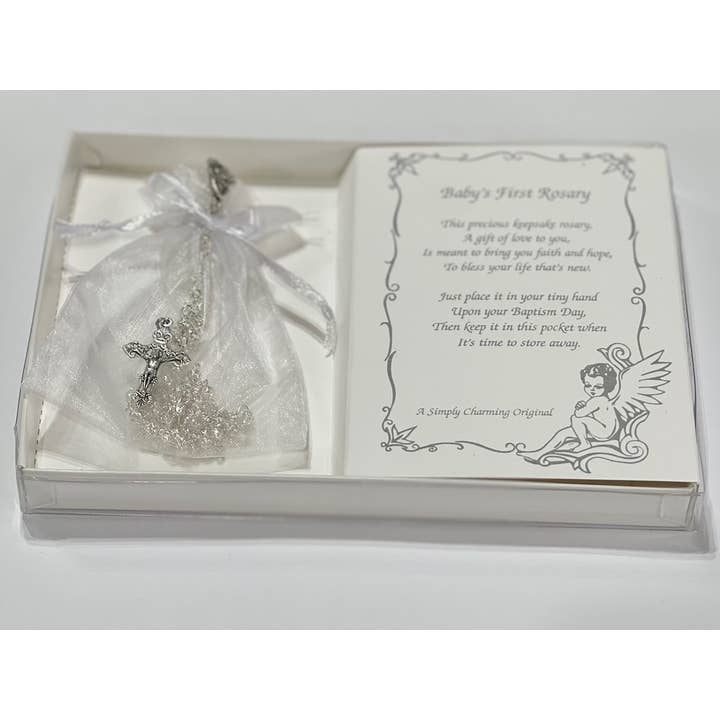 Simply Charming – Großhandel Gebetskette für den Hals – Filigraner Rosenkranz aus Silber, hergestellt in Italien