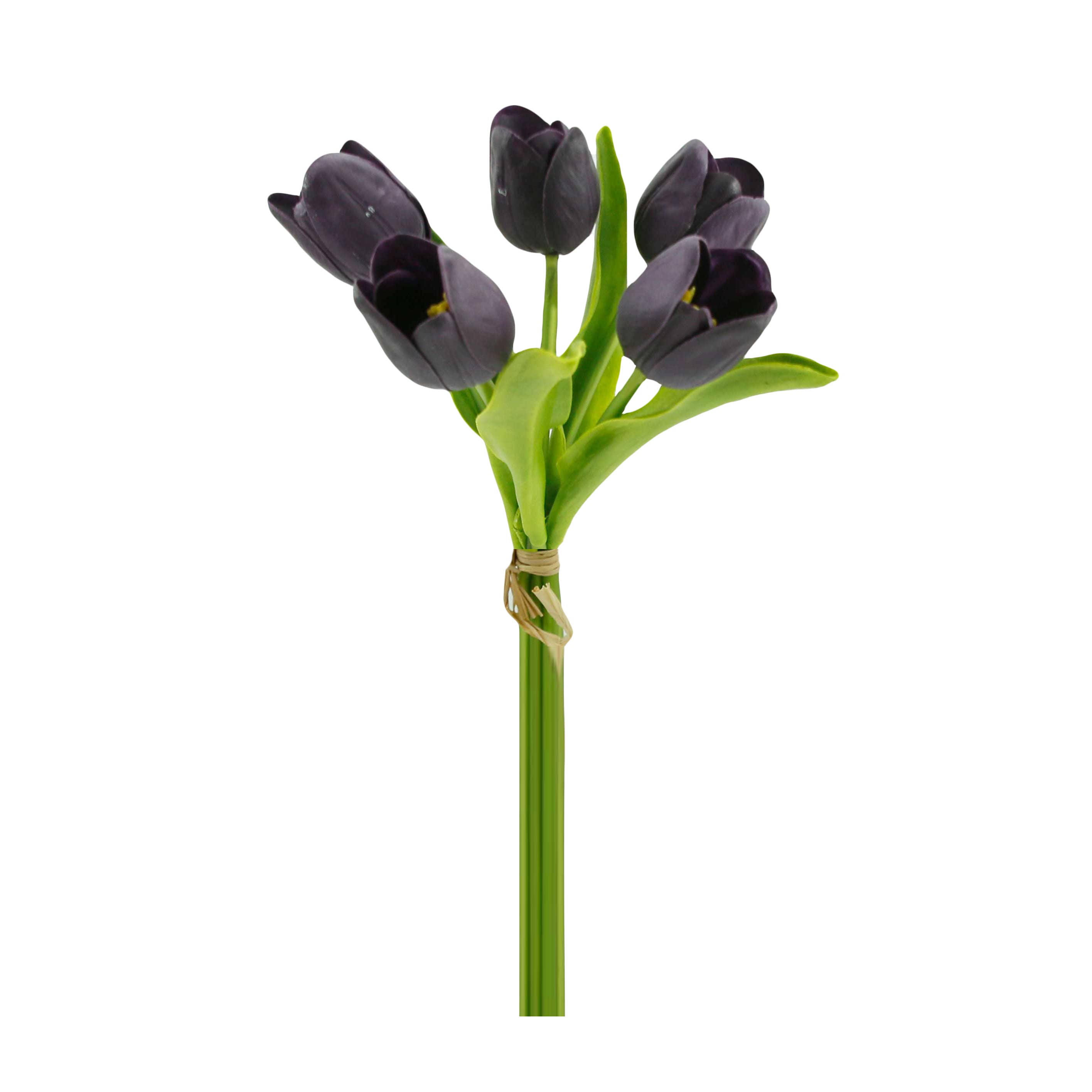 Angel Isabella – wholesale Artificial flowers – Pack of 5-stems Real Touch medium open tulip1
