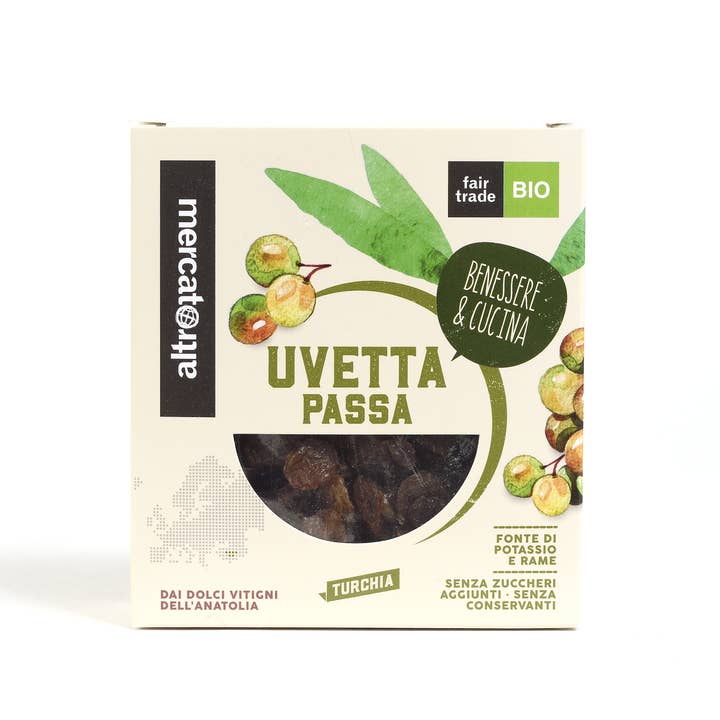 Raisins - Organic - 200 g for wholesale by Altromercato